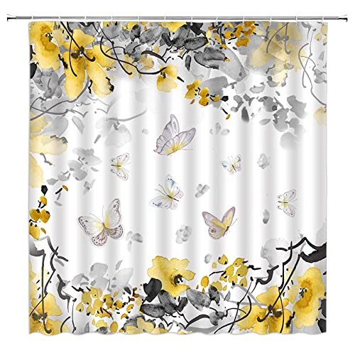Custom Printed Bath Curtain — custom printed polyester bath curtain detail view