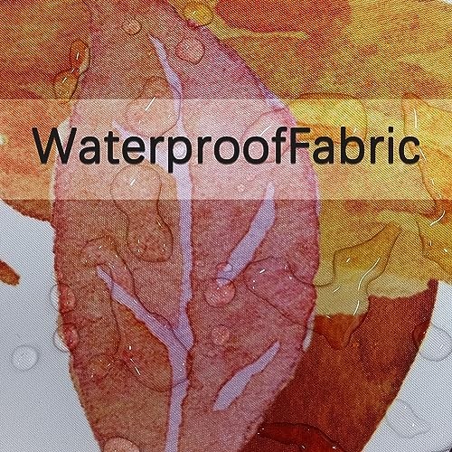 Custom Printed Bath Curtain — custom printed polyester bath curtain detail view