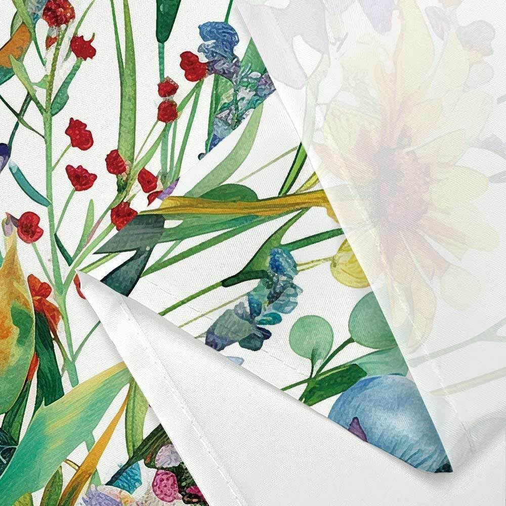 Custom Printed Bath Curtain — custom printed polyester bath curtain detail view