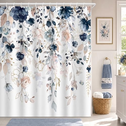 Custom Printed Bath Curtain — custom printed polyester bath curtain