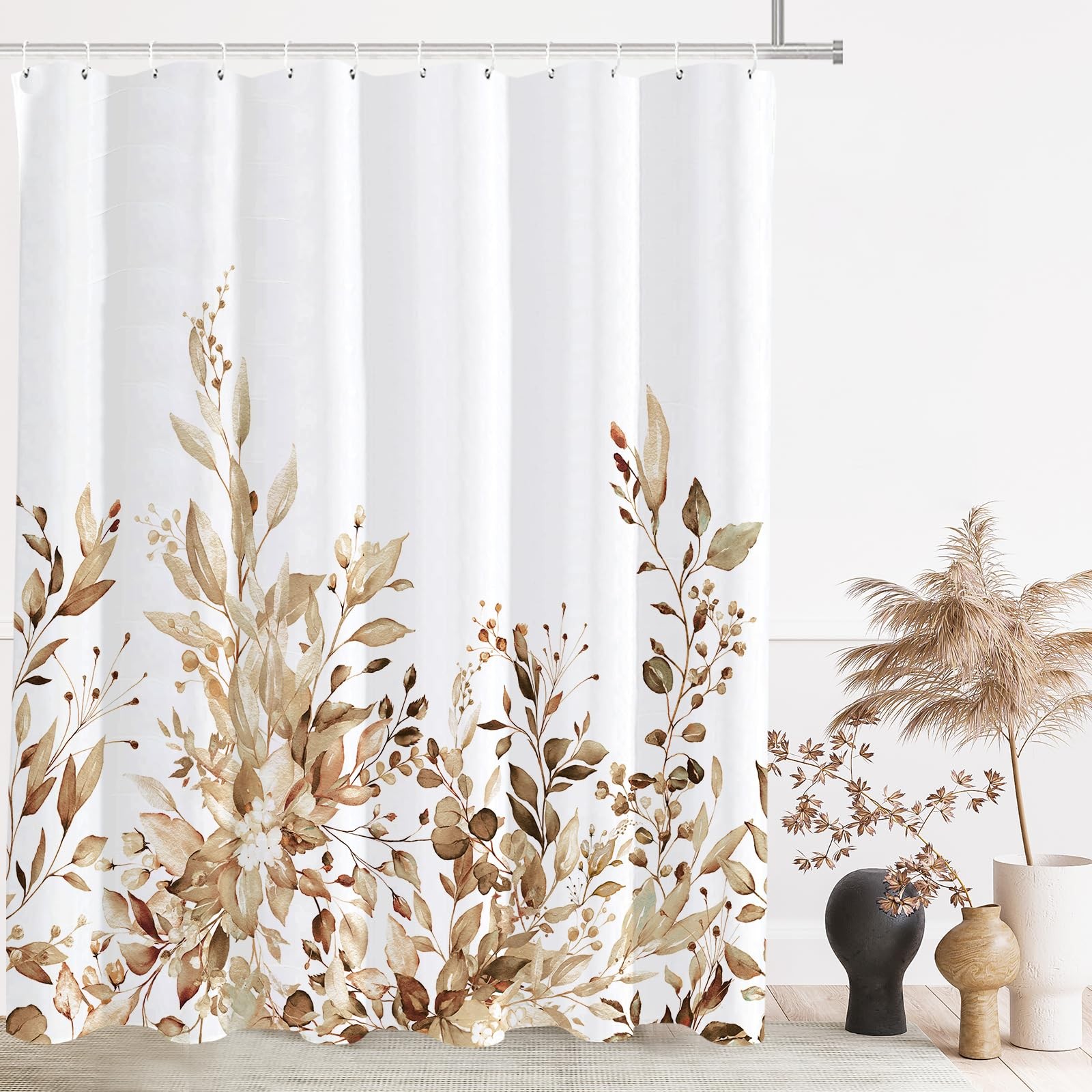 Custom Printed Bath Curtain — custom printed polyester bath curtain