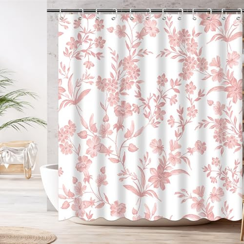 Custom Printed Bath Curtain — custom printed polyester bath curtain