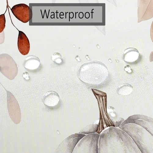 Custom Printed Bath Curtain — custom printed polyester bath curtain detail view