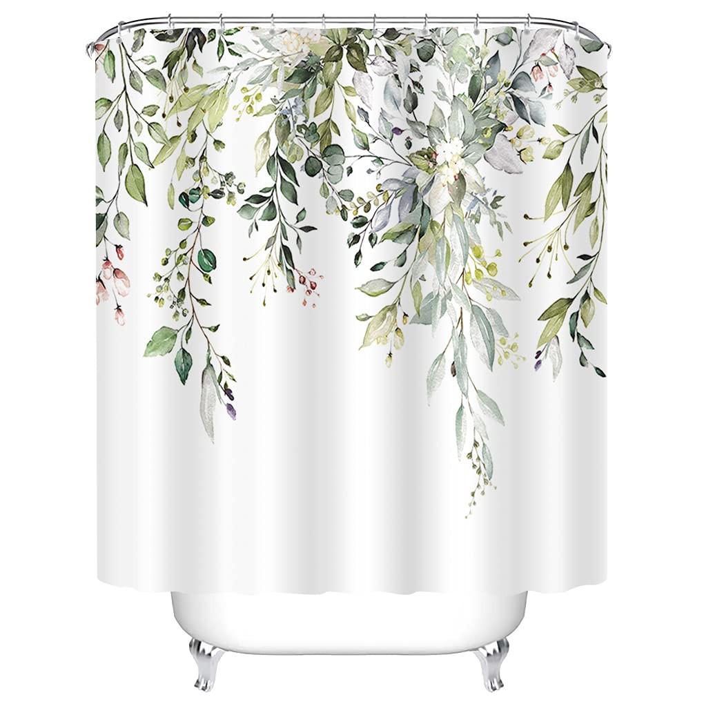 Custom Printed Bath Curtain — custom printed polyester bath curtain detail view