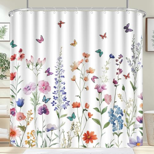 Custom Printed Bath Curtain — custom printed polyester bath curtain