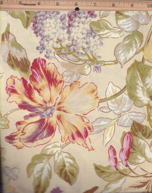 Custom Printed Bath Curtain — custom printed polyester bath curtain detail view