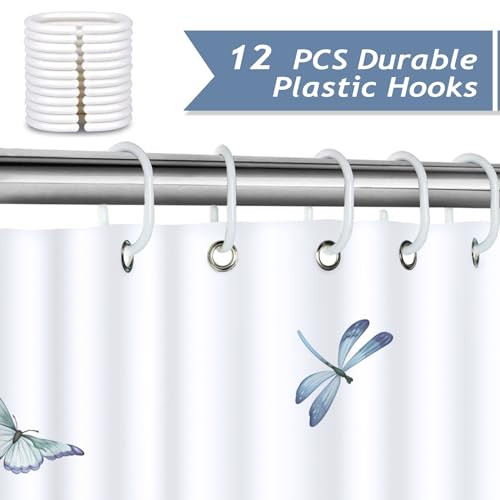 Custom Printed Bath Curtain — custom printed polyester bath curtain detail view