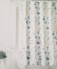 Ralph Lauren Floral Shower Curtain 70" x 72" NIP — custom printed polyester bath curtain