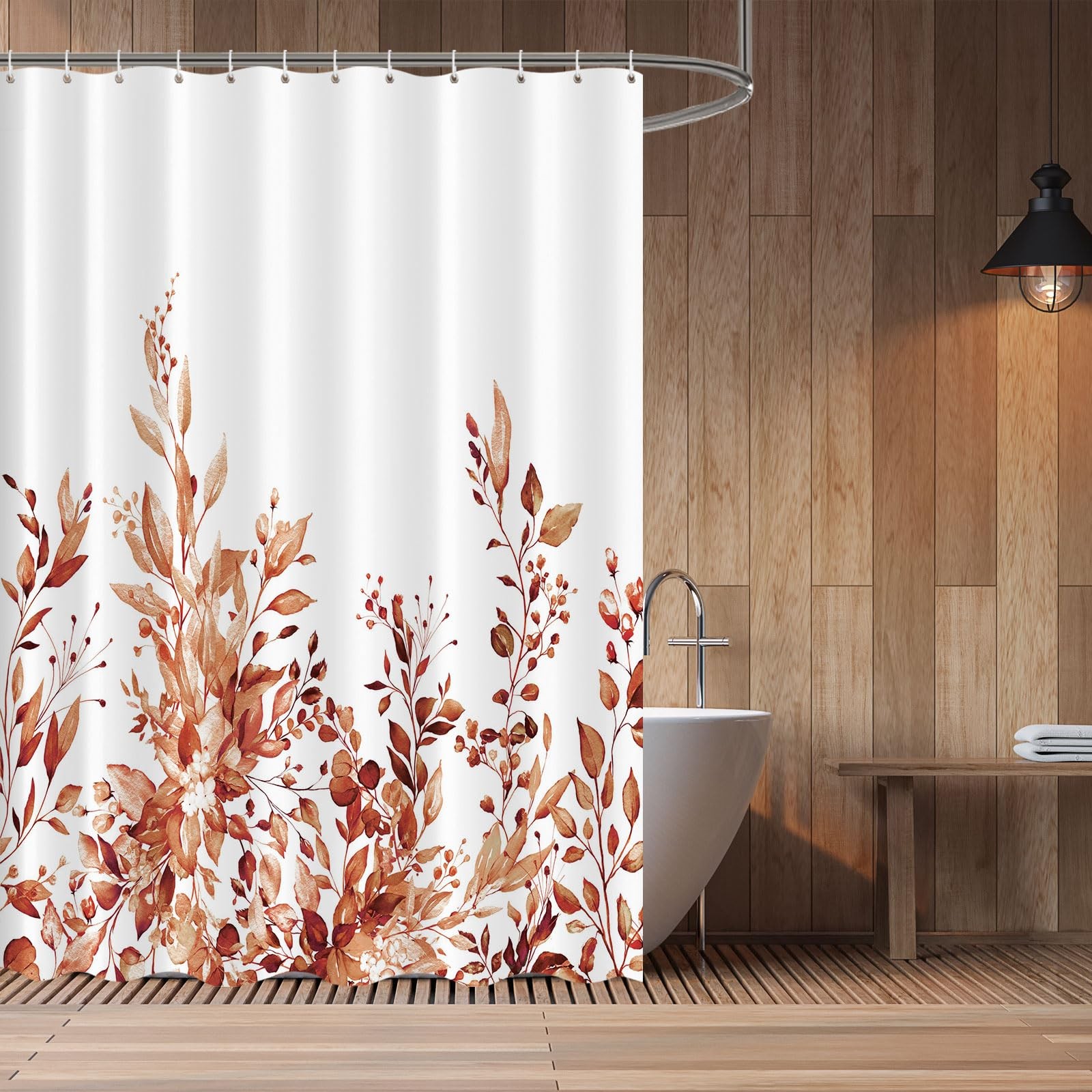 Custom Printed Bath Curtain — custom printed polyester bath curtain