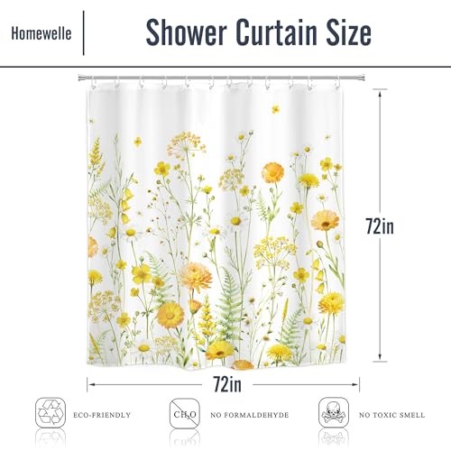 Custom Printed Bath Curtain — custom printed polyester bath curtain detail view