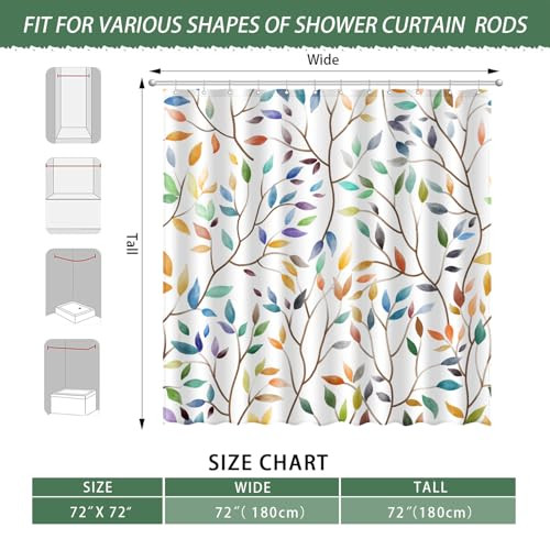Custom Printed Bath Curtain — custom printed polyester bath curtain detail view