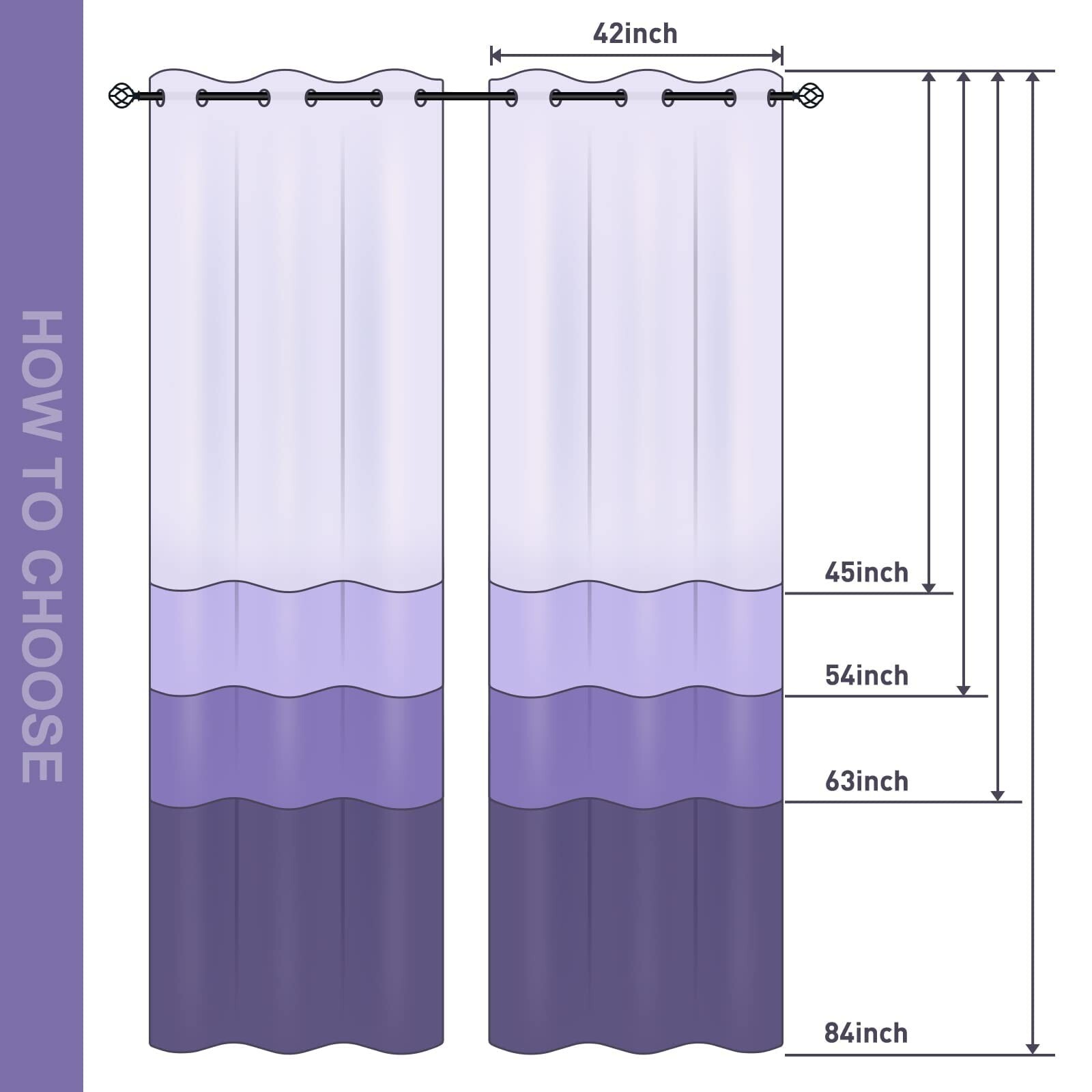 Custom Printed Bath Curtain — custom printed polyester bath curtain detail view