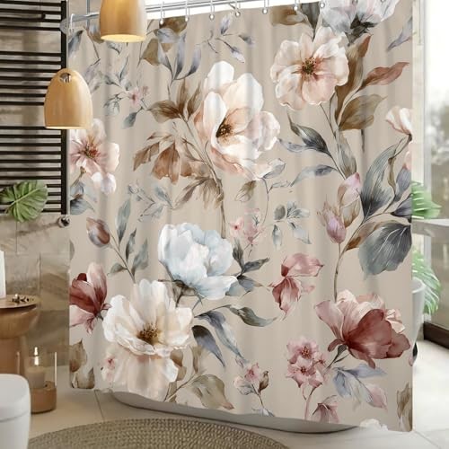 Custom Printed Bath Curtain — custom printed polyester bath curtain