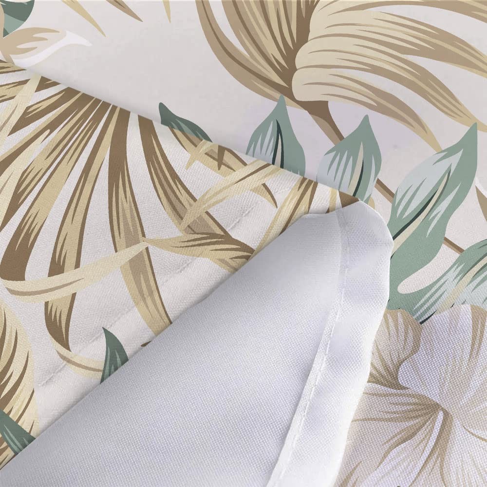 Custom Printed Bath Curtain — custom printed polyester bath curtain detail view