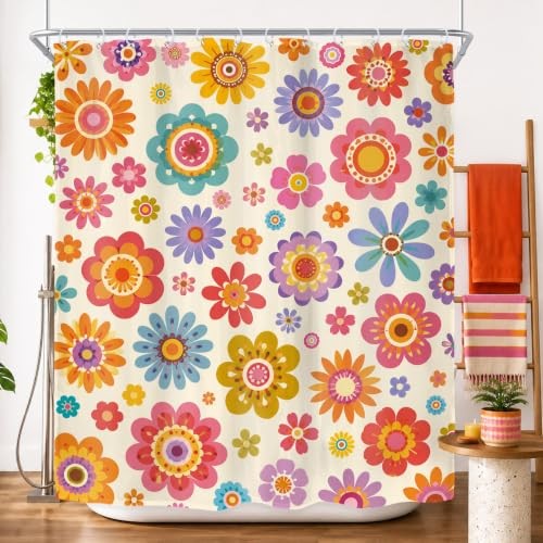 Custom Printed Bath Curtain — custom printed polyester bath curtain