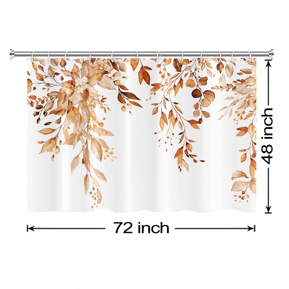 Custom Printed Bath Curtain — custom printed polyester bath curtain detail view