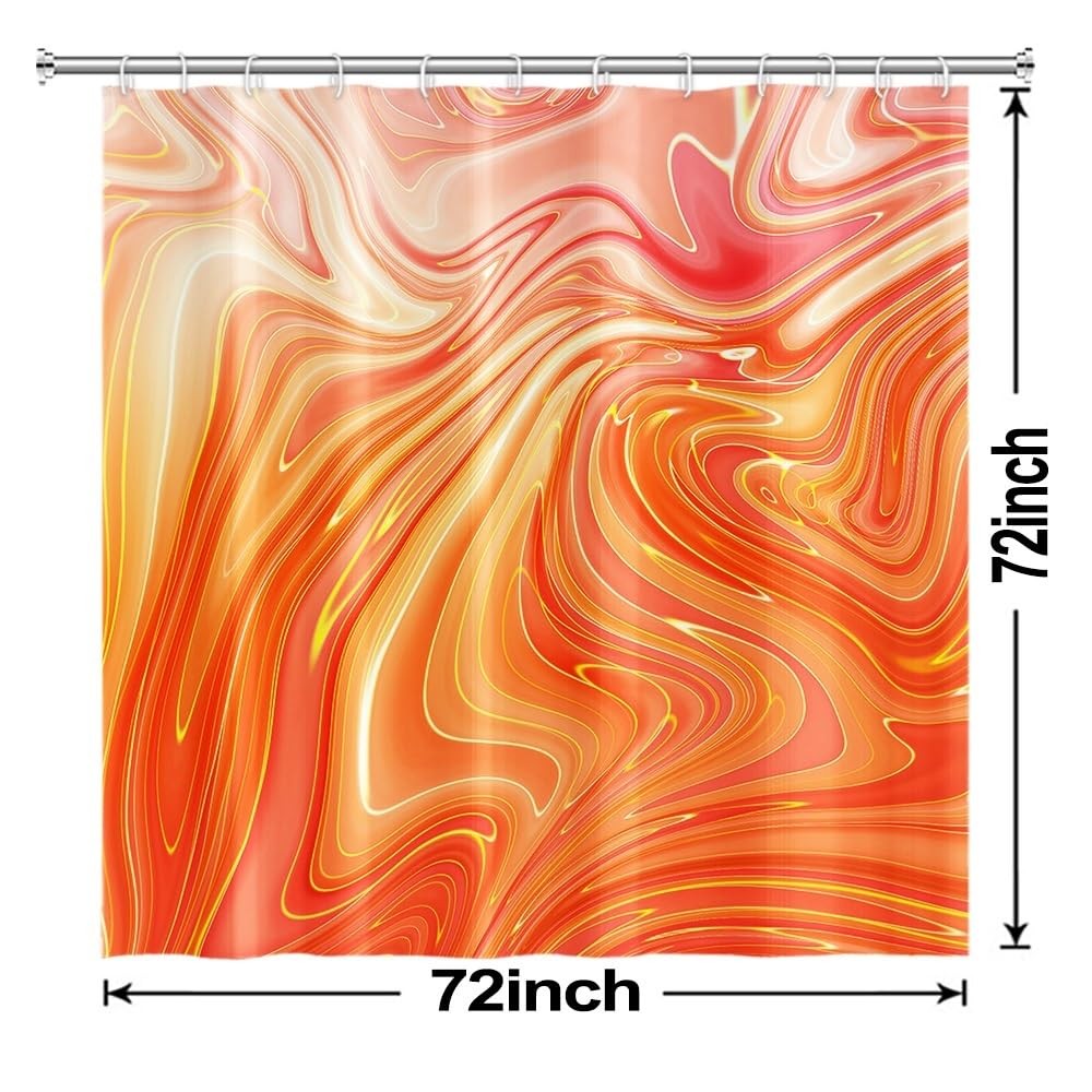 Custom Printed Bath Curtain — custom printed polyester bath curtain detail view