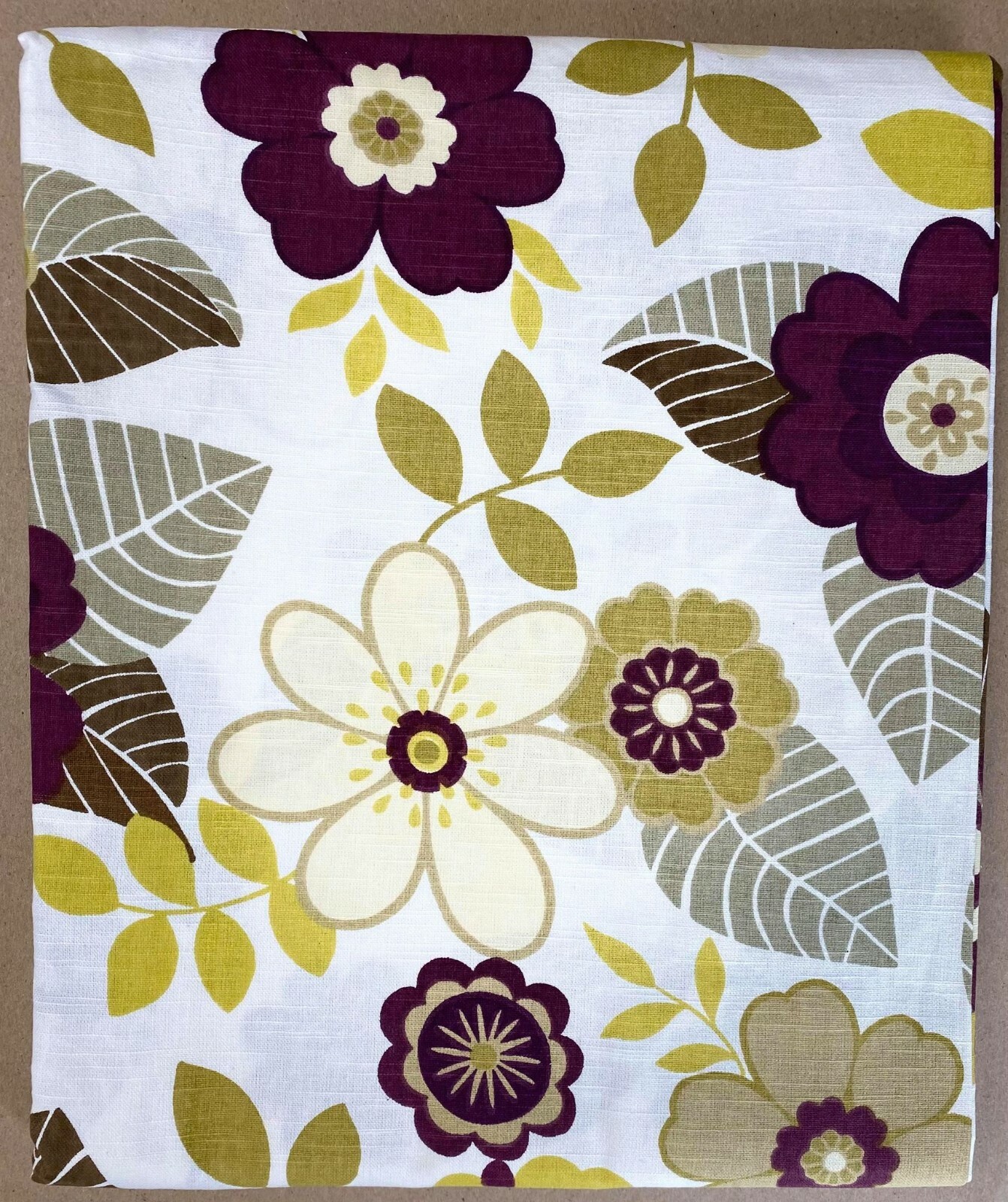Custom Printed Bath Curtain — custom printed polyester bath curtain detail view