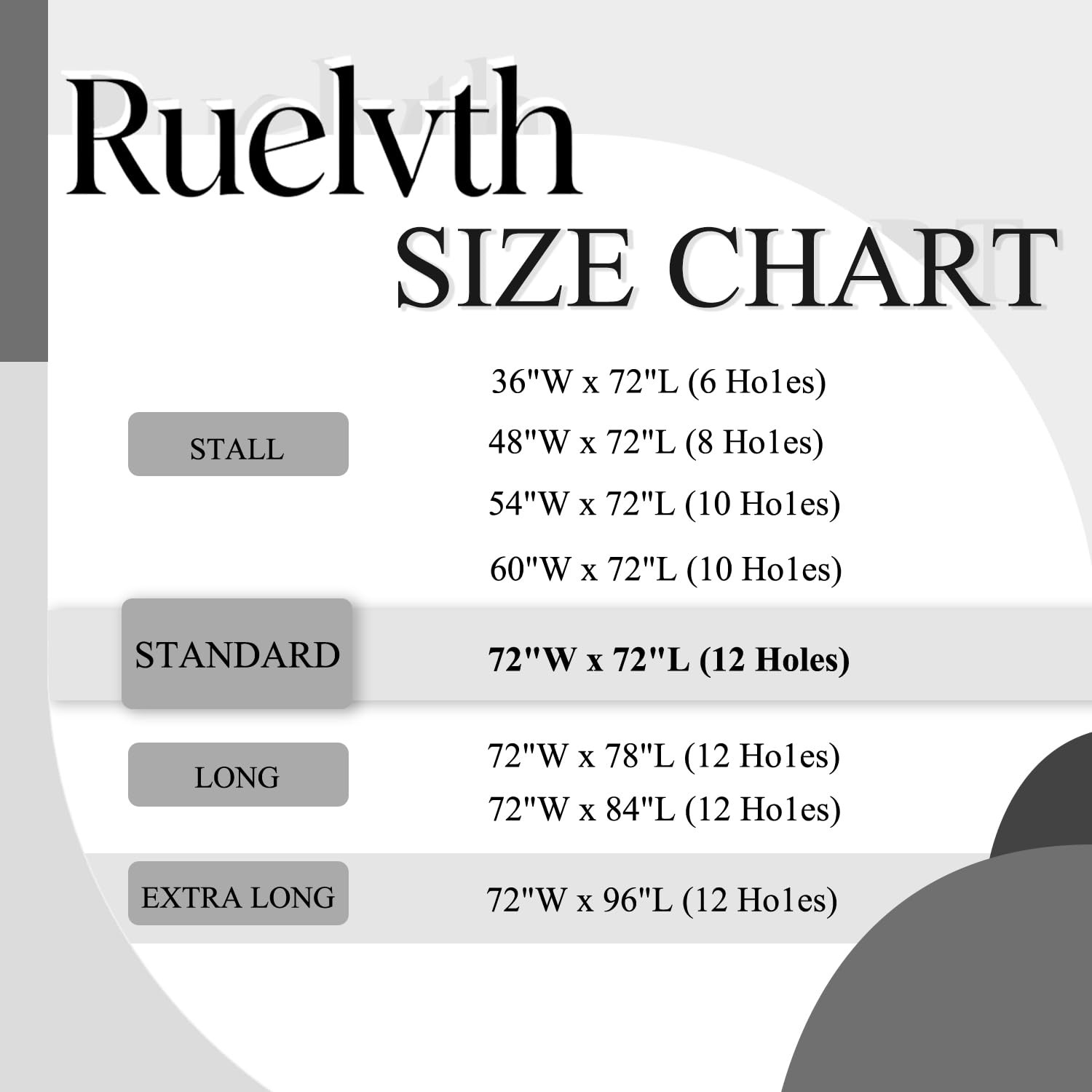 Custom Printed Bath Curtain — custom printed polyester bath curtain detail view