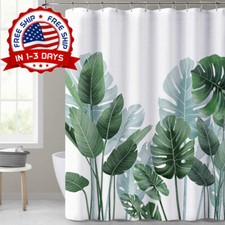 Cortina para Baño, Ducha, Bañera, Tina, con Ilustracion de plantas 72x72 NUEVO — custom printed polyester bath curtain