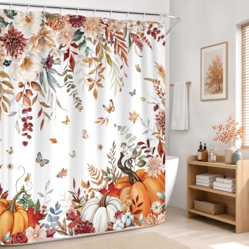 Custom Printed Bath Curtain — custom printed polyester bath curtain detail view
