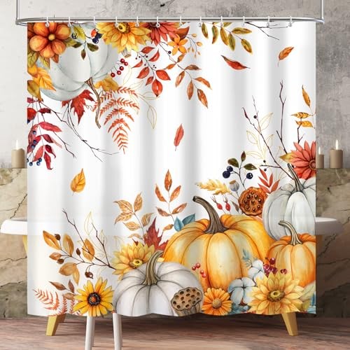 Custom Printed Bath Curtain — custom printed polyester bath curtain