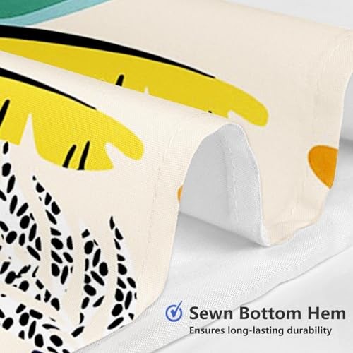 Custom Printed Bath Curtain — custom printed polyester bath curtain detail view