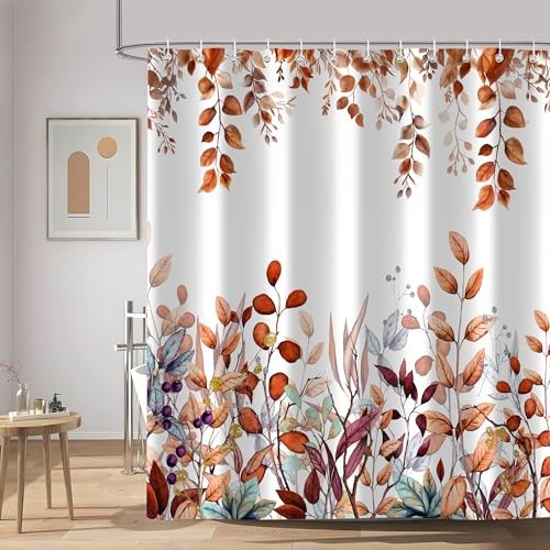 Custom Printed Bath Curtain — custom printed polyester bath curtain detail view