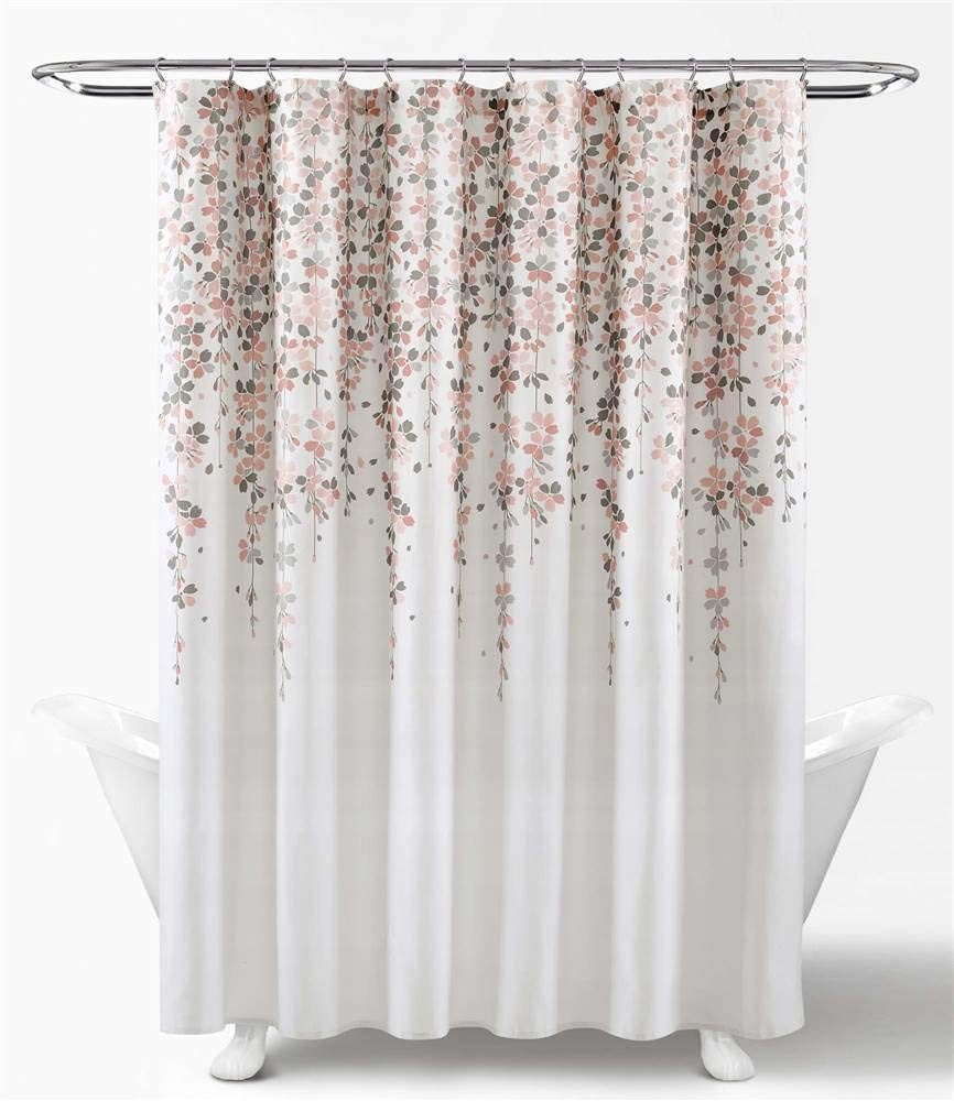 Custom Printed Bath Curtain — custom printed polyester bath curtain