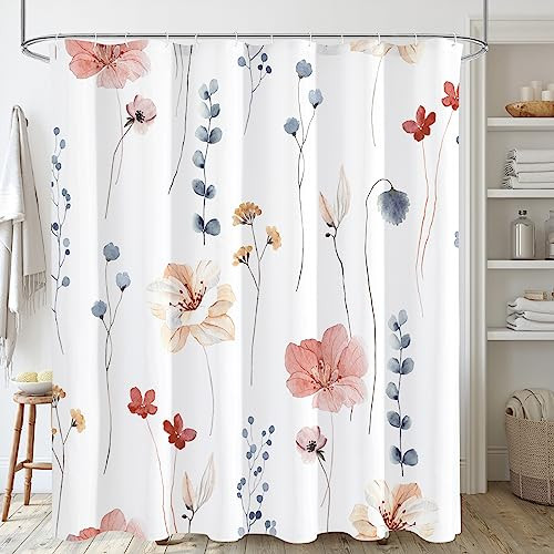 Custom Printed Bath Curtain — custom printed polyester bath curtain