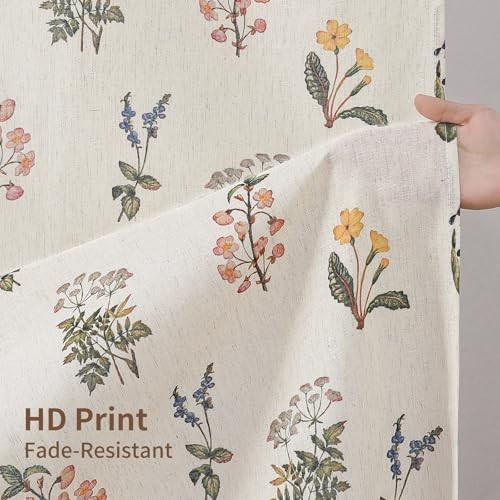 Custom Printed Bath Curtain — custom printed polyester bath curtain detail view