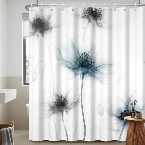 Custom Printed Bath Curtain — custom printed polyester bath curtain