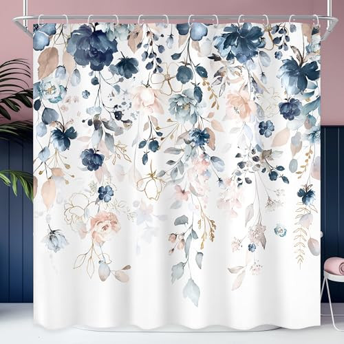 Custom Printed Bath Curtain — custom printed polyester bath curtain