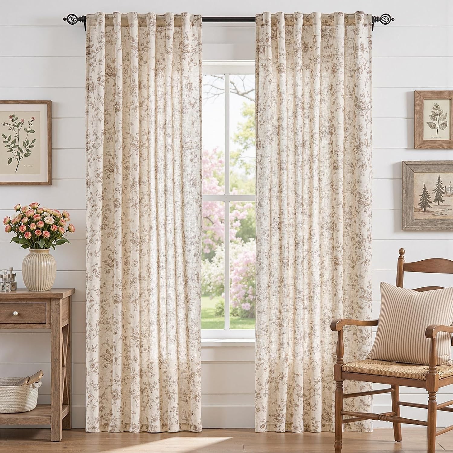 Custom Printed Bath Curtain — custom printed polyester bath curtain
