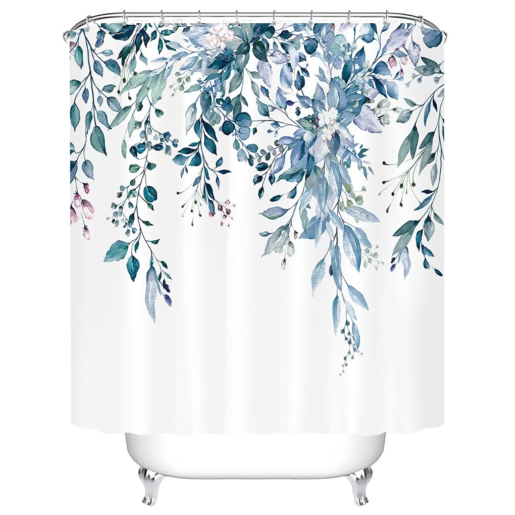 Custom Printed Bath Curtain — custom printed polyester bath curtain detail view