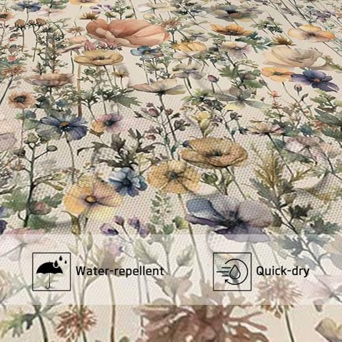 Custom Printed Bath Curtain — custom printed polyester bath curtain detail view
