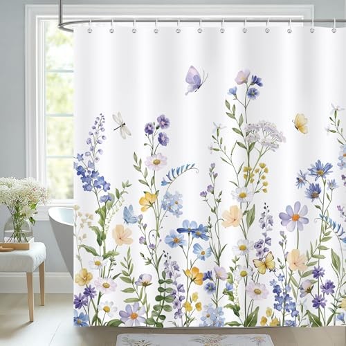 Custom Printed Bath Curtain — custom printed polyester bath curtain