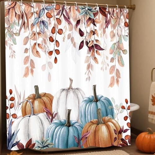 Custom Printed Bath Curtain — custom printed polyester bath curtain detail view
